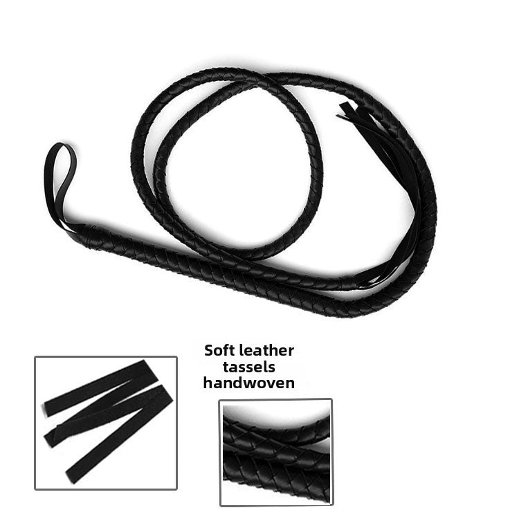 Sex toy - 1.8-meter-long leather whip