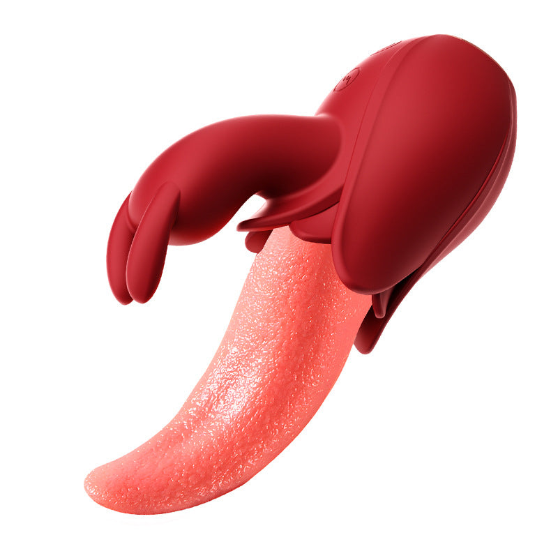 Real Tongue Orgasm Vibrator TeemDrop