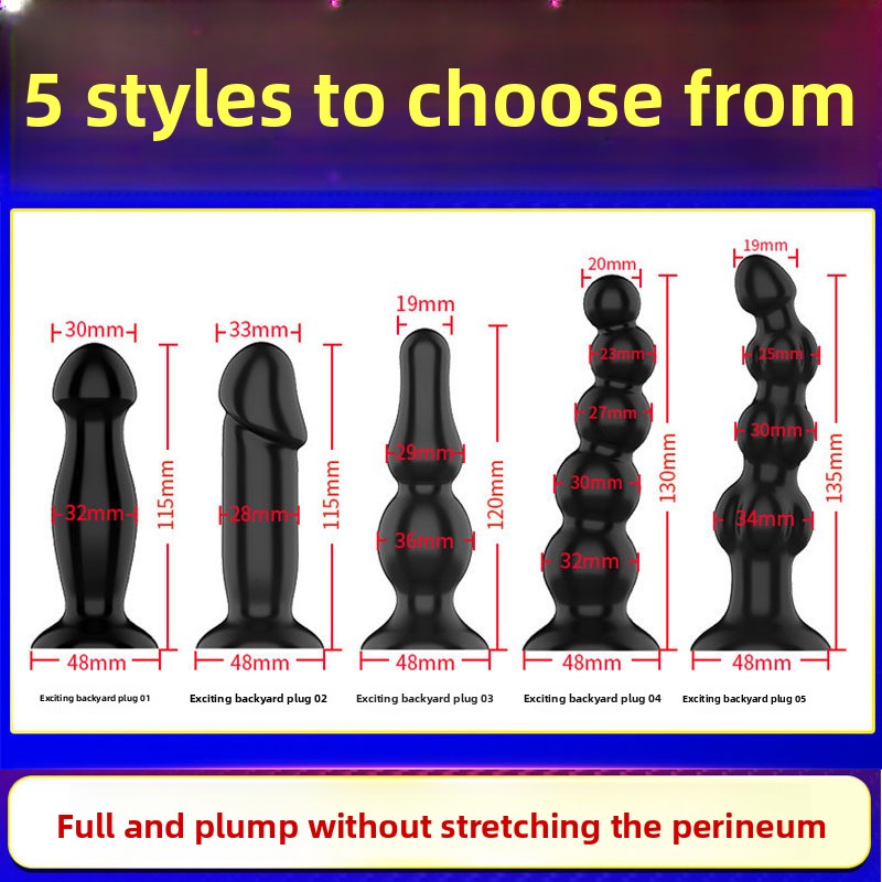 Heavy Duty Anal Plug Unisex Sex Toys