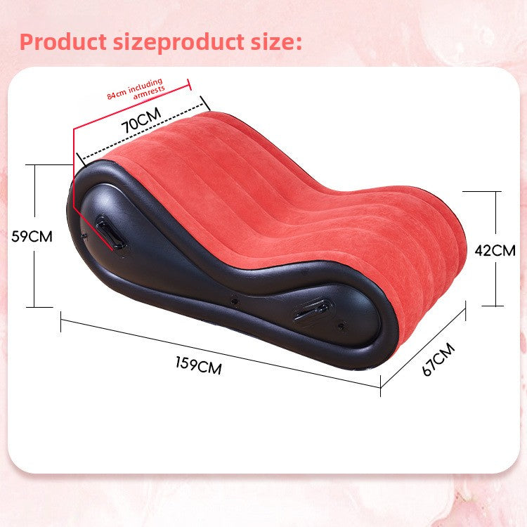 Inflatable sex toy sofa