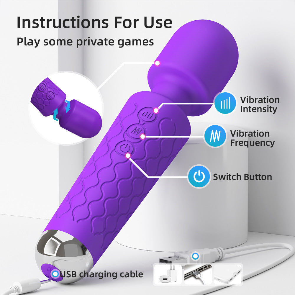 Waterproof Quiet Vibrator with Strong Vibration TeemDrop