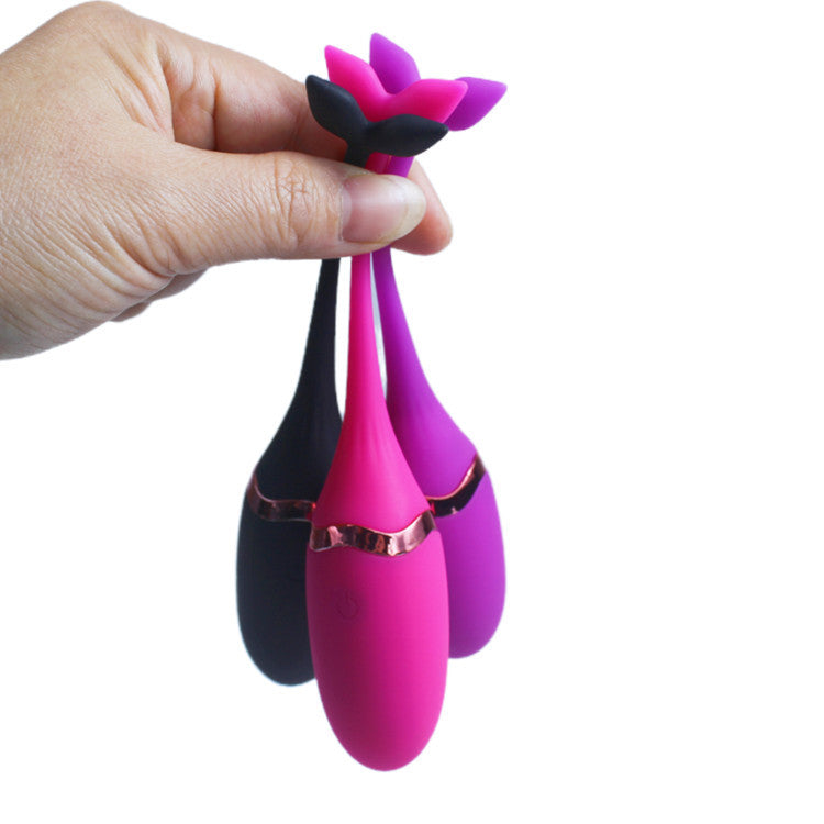 USB Rechargeable Wireless Remote Control Tadpole Vibrator for Women