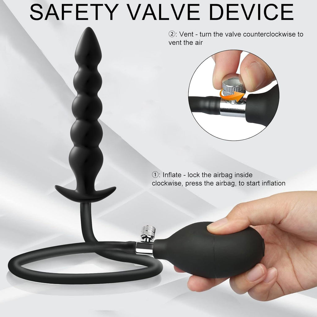 Inflatable Anal Plug TeemDrop