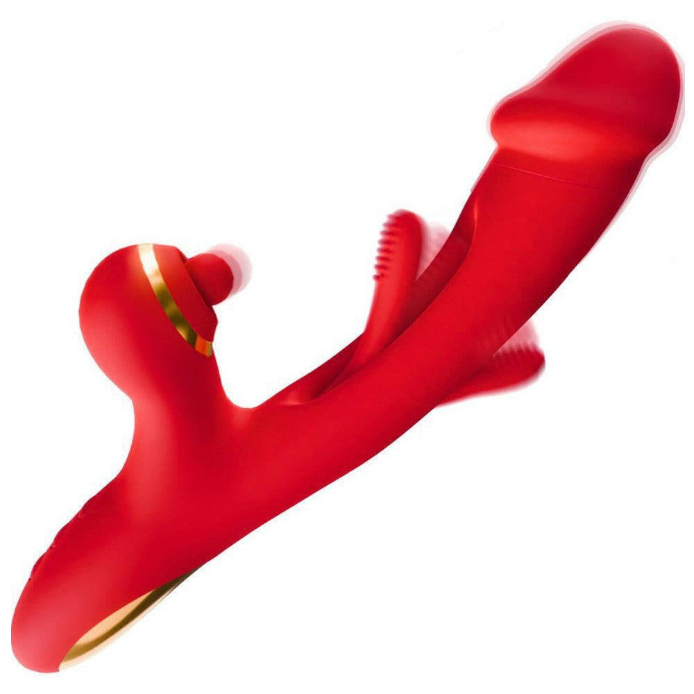 Multi-Function Silicone Vibrator TeemDrop