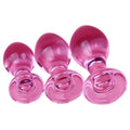 Glass Anal Plug TeemDrop