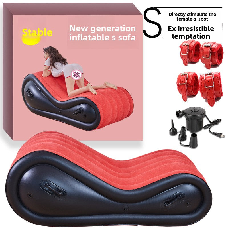 Inflatable sex toy sofa