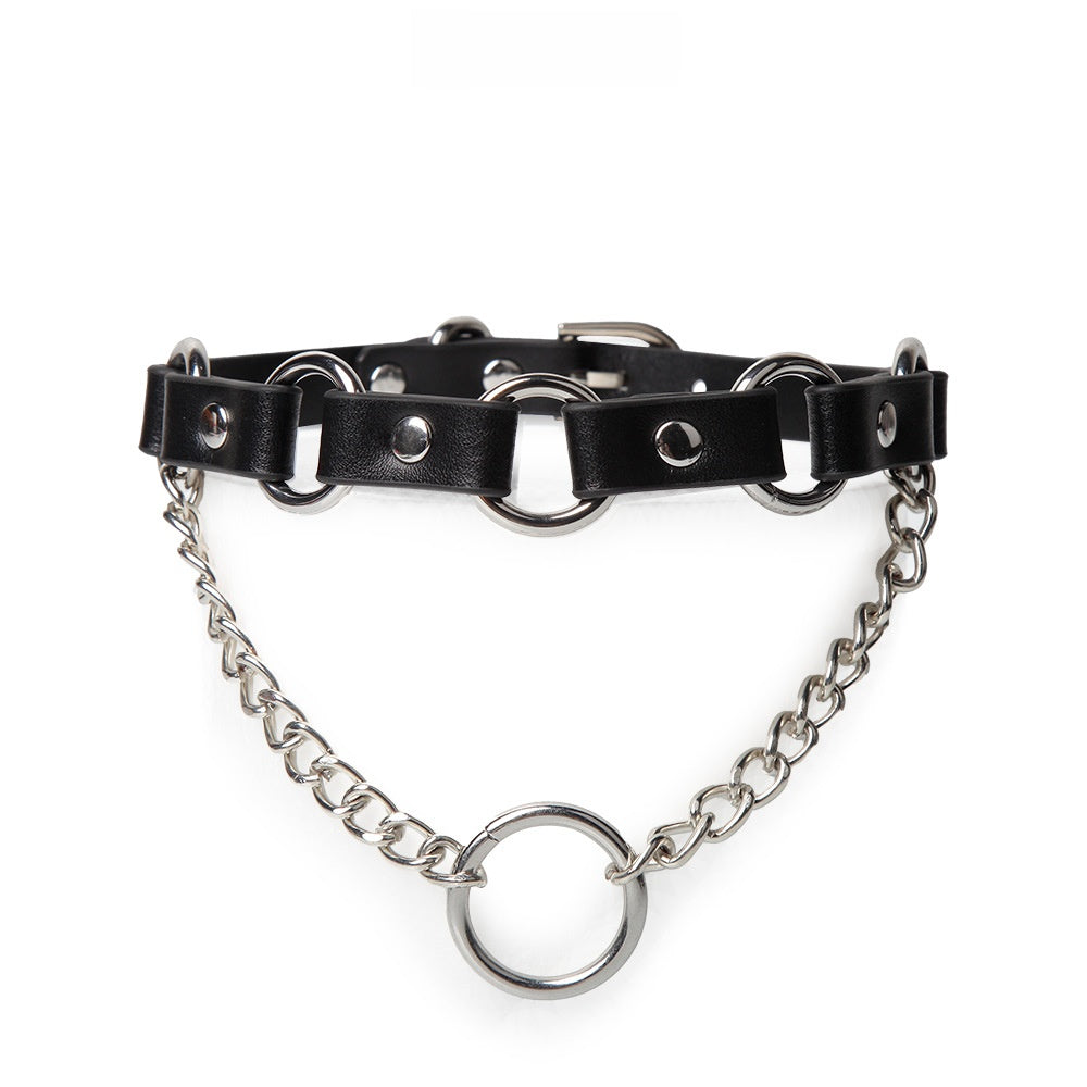 Punk Adjustable Sex Collar TeemDrop